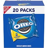 OREO Chocolate Sandwich Cookies, 20 Snack Packs (2 Cookies Per Pack) | Individually Wrapped