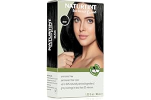 Naturtint Black Root Retouch Crème Permanent Hair Color - Ammonia Free, Conceal Grays, No Artificial Scent, 1.52 Fl Oz