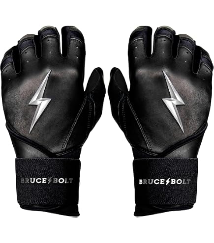 Gants De Frappe (batteur) Baseball Bruce Bolt Premium Pro - Taille YM