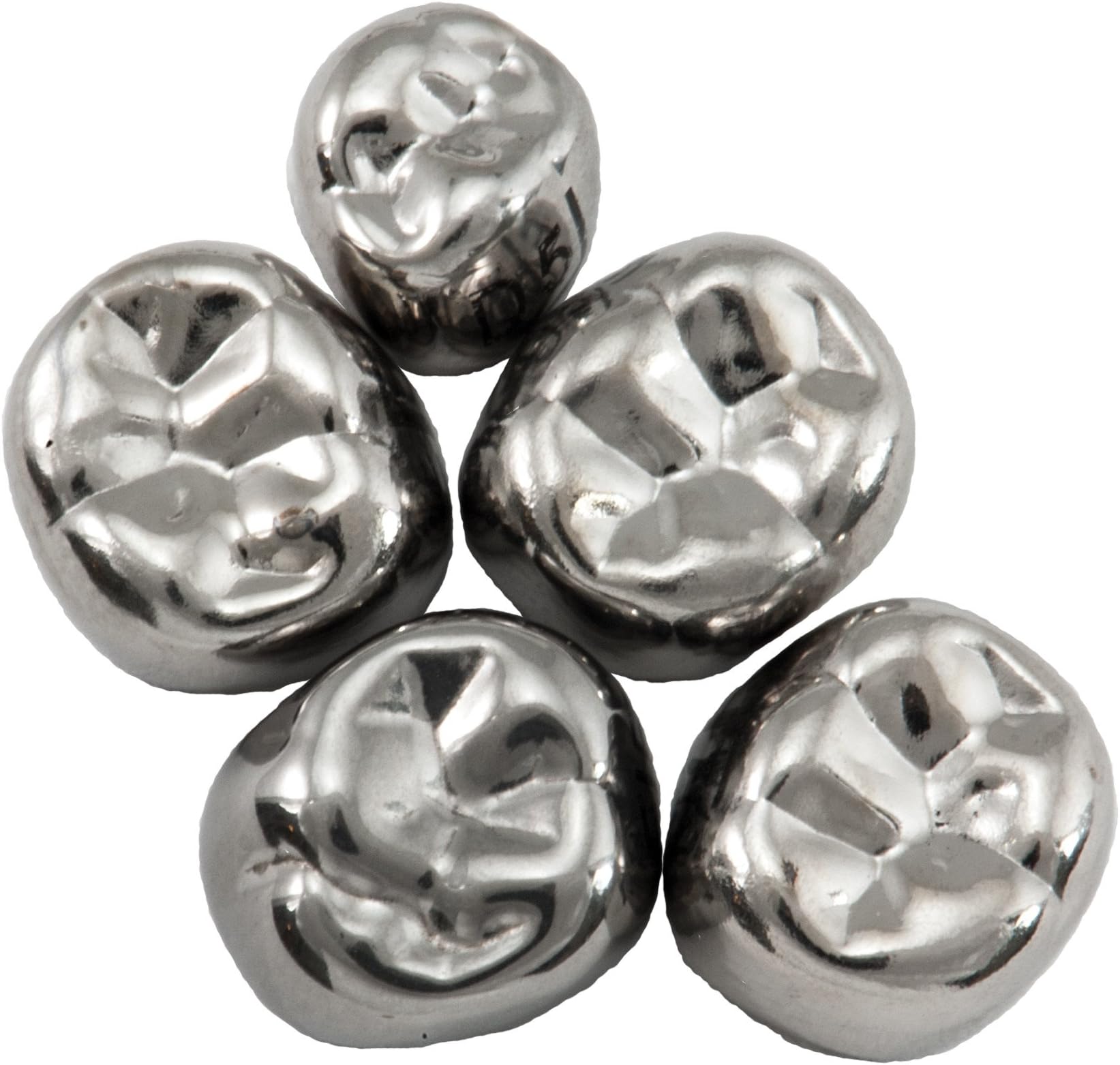 KTR Dental KTR-B-DLL5 Pediatric Primary Molar Crowns, Stainless Steel Molar D,Quadrant LL, Size 5 (Pack of 5)