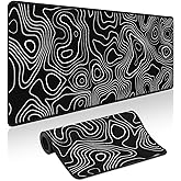Mouse Pad Gaming - Desk Mat for Keyboard and Mouse - Large Mouse Pads for Desk, Gaming Mousepad with Non-Slip Base, Desks Pad (31.5" X 11.8") for Game, Office and Home