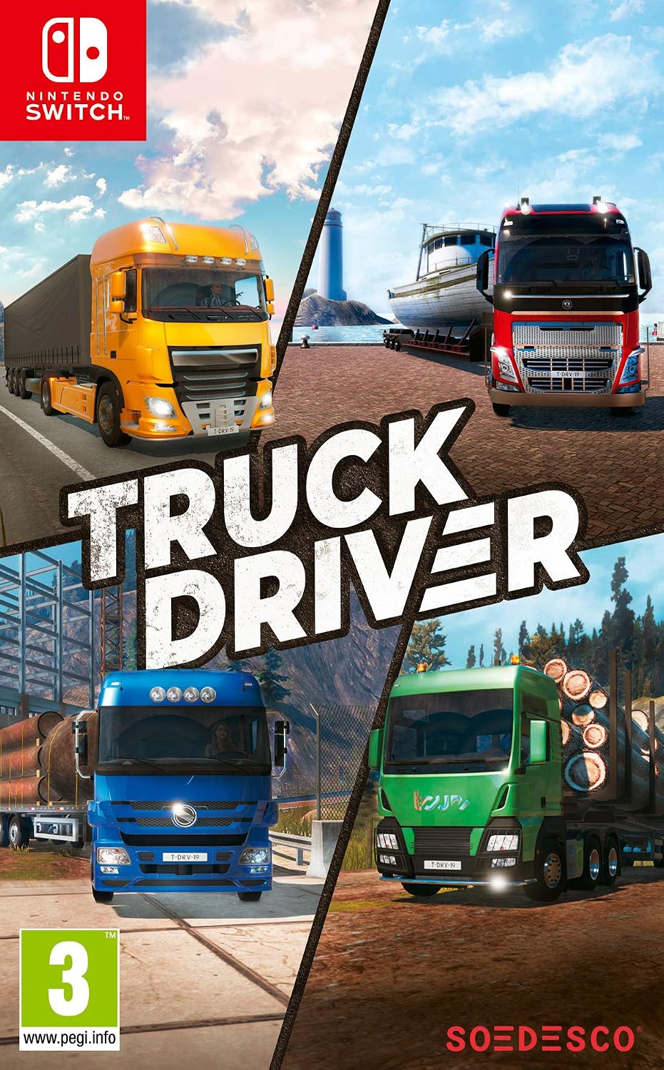 Truck Driver - Nintendo Switch, Black