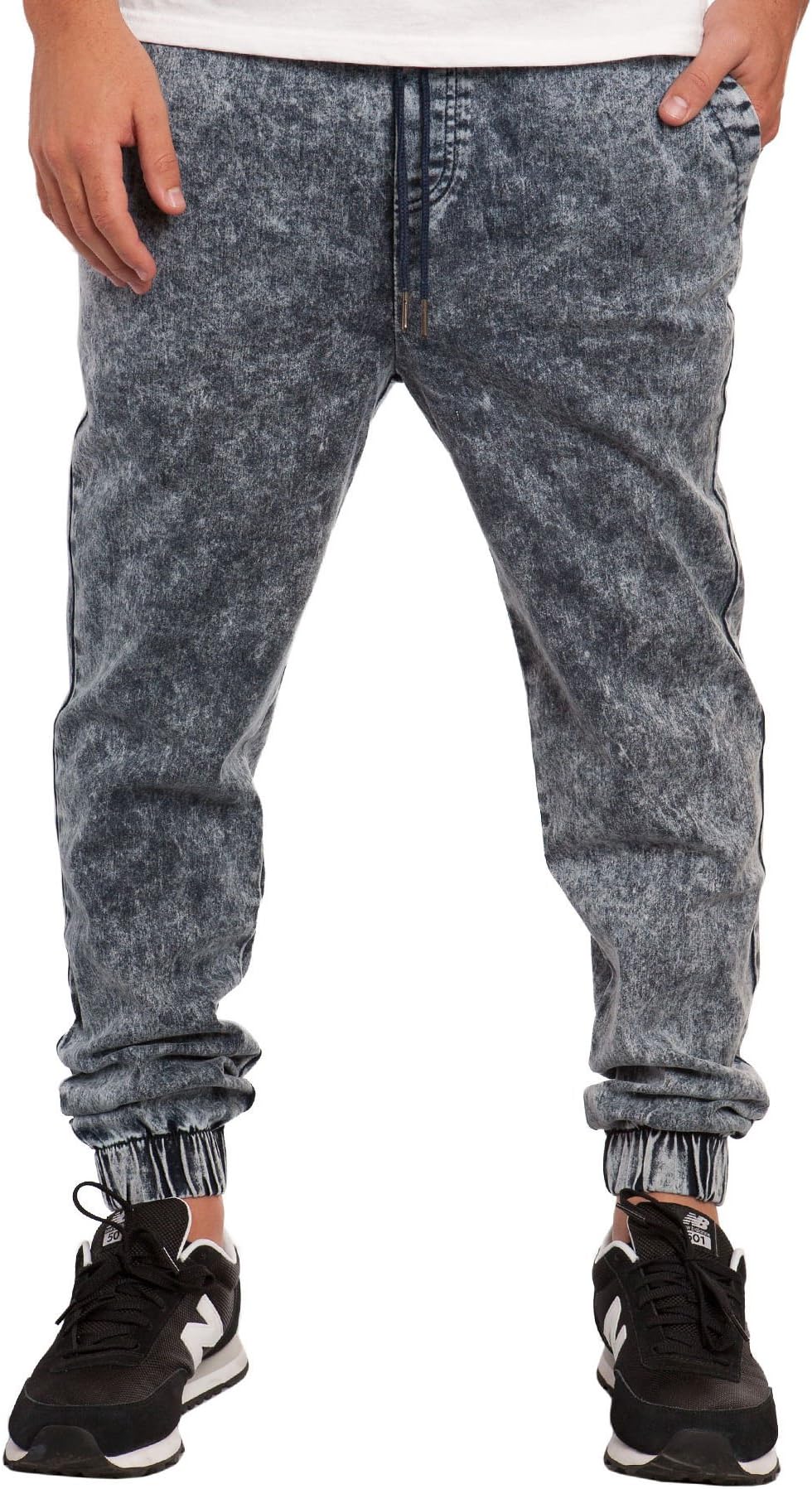 Elwood Men's Acid Wash Jogger Pants