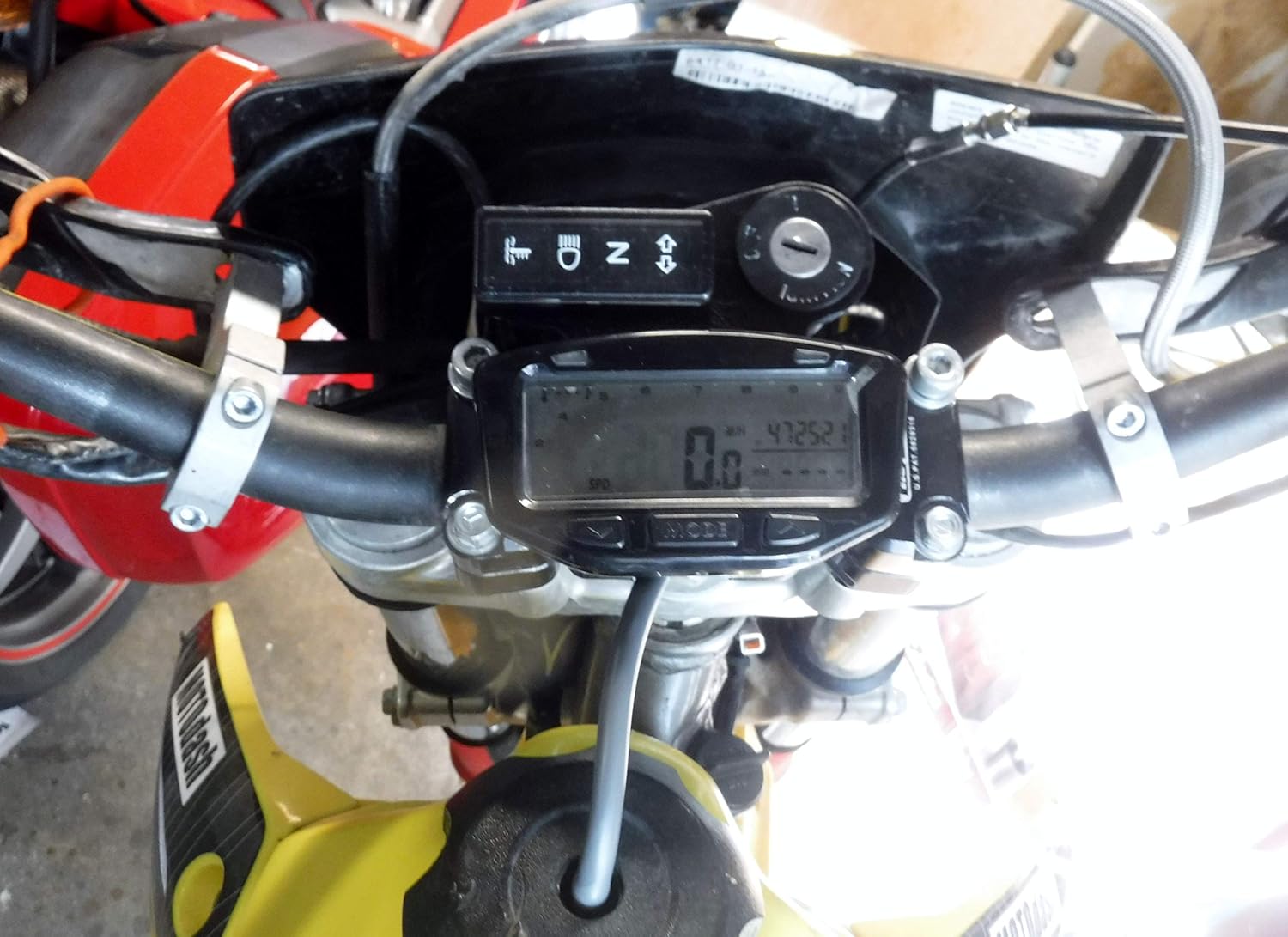 drz400 phone mount