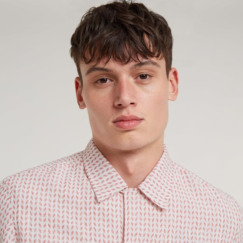 Homme Chemise Resort , Multicolore (acid red/milk D24298-D532-G298), M