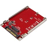 StarTech M.2 PCIe NVMe to U.2 SFF-8639 Adapter, 2.5in, TAA (U2M2E125) | PCIe M.2 NVMe/AHCI SSD to 2.5in U.2 host adapter/converter, Up to 7.8GBps PCIe Gen 4, Not for SAS or SATA drives