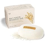Rice Water Shampoo and Conditioner – 2 in 1 Fermented Rice Water for Hair Growth Moisturizing Unscented Solid Shampoo Bar, fo