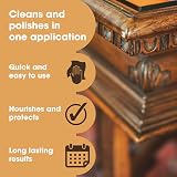 Furniture Clinic Clear Beeswax Polish for Wood & Furniture 200ml view 3