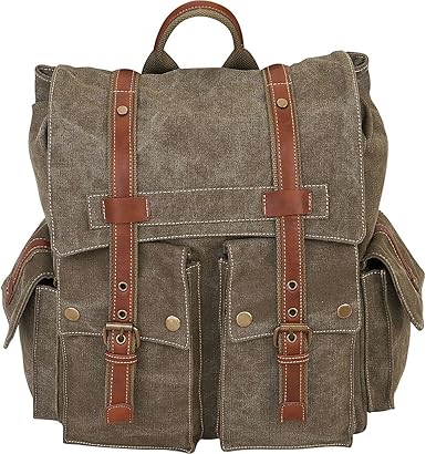 military colour backpack