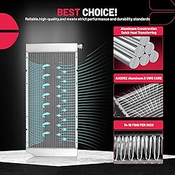 BDFHYK DPI1520 3ROW-44mm Aluminum Radiator