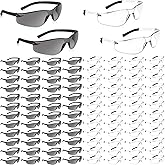 Salfboy 100 Pack Safety Glasses ANSI Z87.1 Scratch Resistant Eyewear for Women Man Lab Goggles Eye Protection