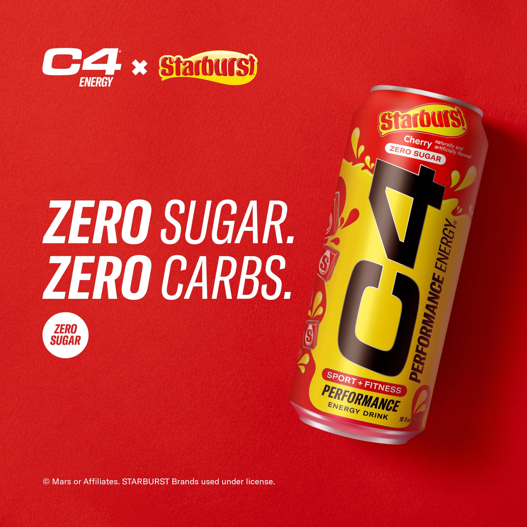 Mua Cellucor C4 Energy Drink Cherry, Carbonated Sugar Free Pre Workout ...