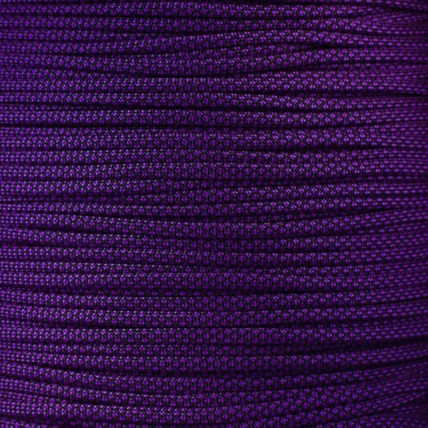 PARACORD PLANET 10', 20', 25', 50', 100' Hanks & 250', 1000' Spools of Parachute 550 Cord Type III 7 Strand Paracord Over 200 Colors