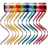 30 Roll Curling Ribbon Gift Vivid Wrapping Ribbons 30 Kinds Colors for Crafts Bows Present Wrapping Florist Wedding Party Festival Art Craft Decor, 11 Yards Per Roll, 1/4 Inch Wide 1/4" - Set1