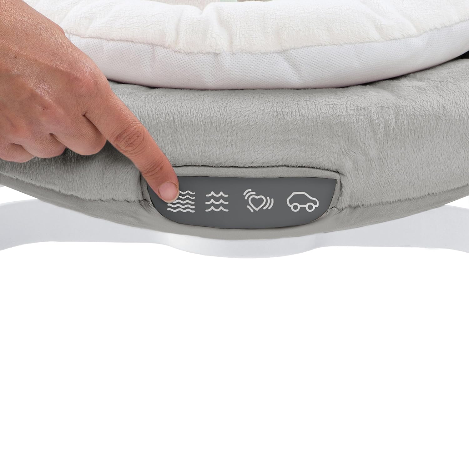 ingenuity boutique collection smartsize gliding swing & rocker