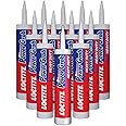 Loctite Power Grab Express Heavy Duty Construction Adhesive, Versatile Construction Glue for Cement, Tile, Wall & More - 9 fl oz Cartridge, Pack of 12