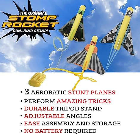 stomp rocket stunt planes target