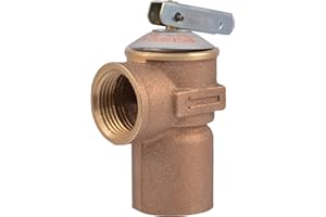 Cash Acme 3/4 Inch F-30 Safety Relief Pressure Release Valve, Brass Plumbing Fitting, 22887-0030