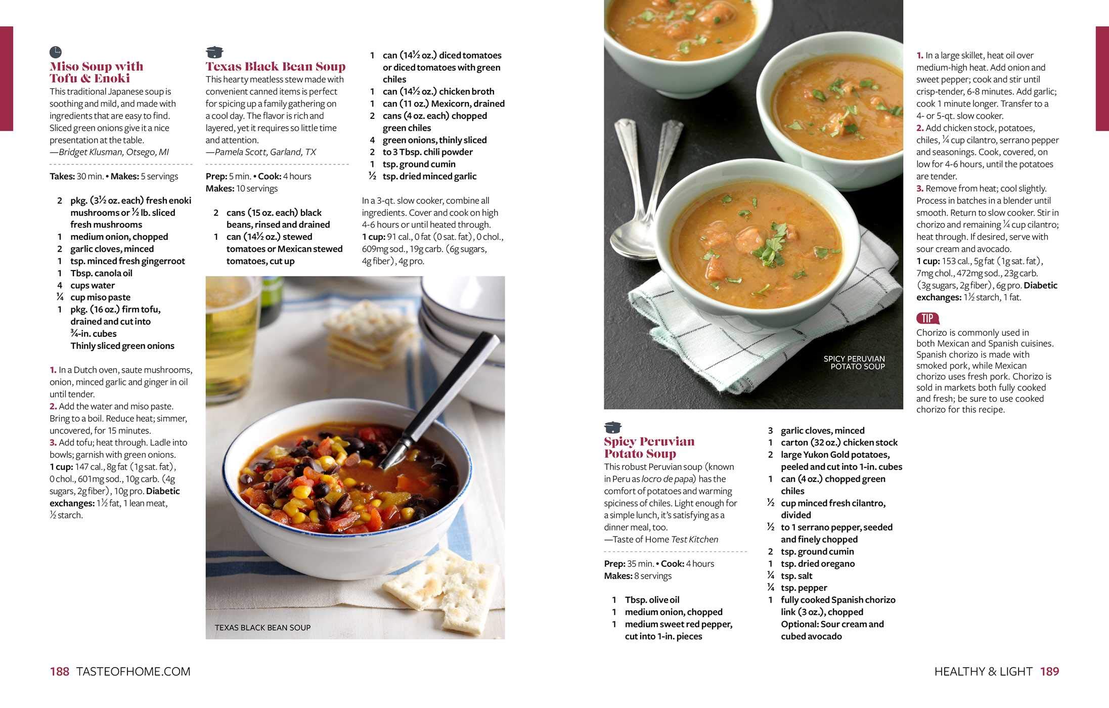 Taste of Home Soups, Stews and More: 325+ Comfort Food Recipes With Tasty Photos and Handy Tips (Taste of Home Comfort Food) Taste of Home Soups, Stews and More: 325+ Comfort Food Recipes With Tasty Photos and Handy Tips (Taste of Home Comfort Food) Paperback Kindle Hardcover Spiral-bound