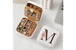 Parima Gifts for Her - Gifts for Girls, Baptism Gifts for Girls, 6 7 8 9 10 11 12 13 14 15 16 Year Old Girl Birthday Gifts, Teenage Teen Girl Gifts - Letter M, White