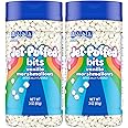 Kraft Jet-Puffed Mallow Bits Vanilla Flavor Marshmallows, 3 Ounce (Pack of 2) with Portion Control Scoop