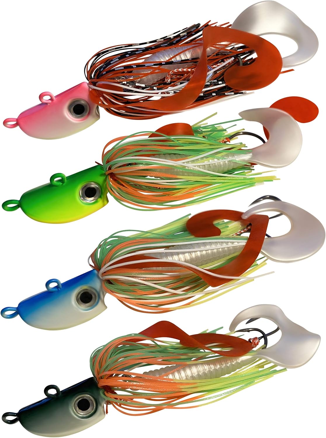 Jigs & Flounder Lure Striper SPRO Bucktail Jig 3 oz Hair Jig Rockfish