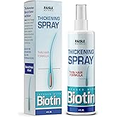 Biotin Hair Thickening Serum for Hair Growth and Volume - DHT Blocker for Hair Loss Prevention and Fine Hair Texturizing Spray