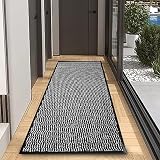 SAFRI Grey Large Door Mat 90x150cm Heavy Duty Non-Slip Indoor Outdoor view 5