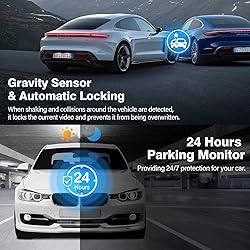 Miden 3-Channel Dash Cam