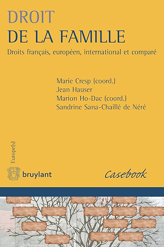 Download Droit de la famille: Droits français, européen, international et comparé (Europe(s)) PDF