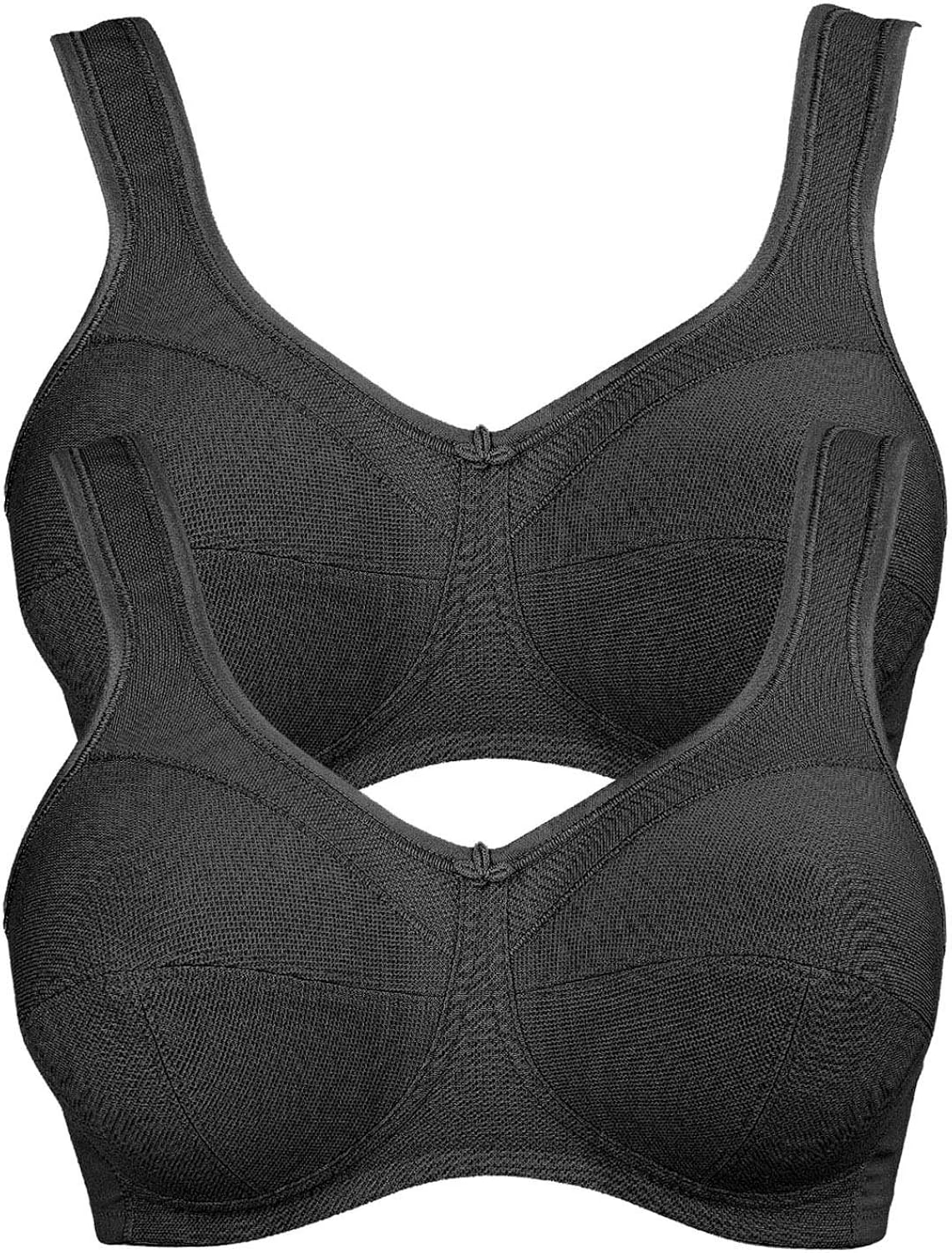 Anita Women's NonWired Cotton Rich Bra 5427 (Pack of 2) Amazon.co.uk