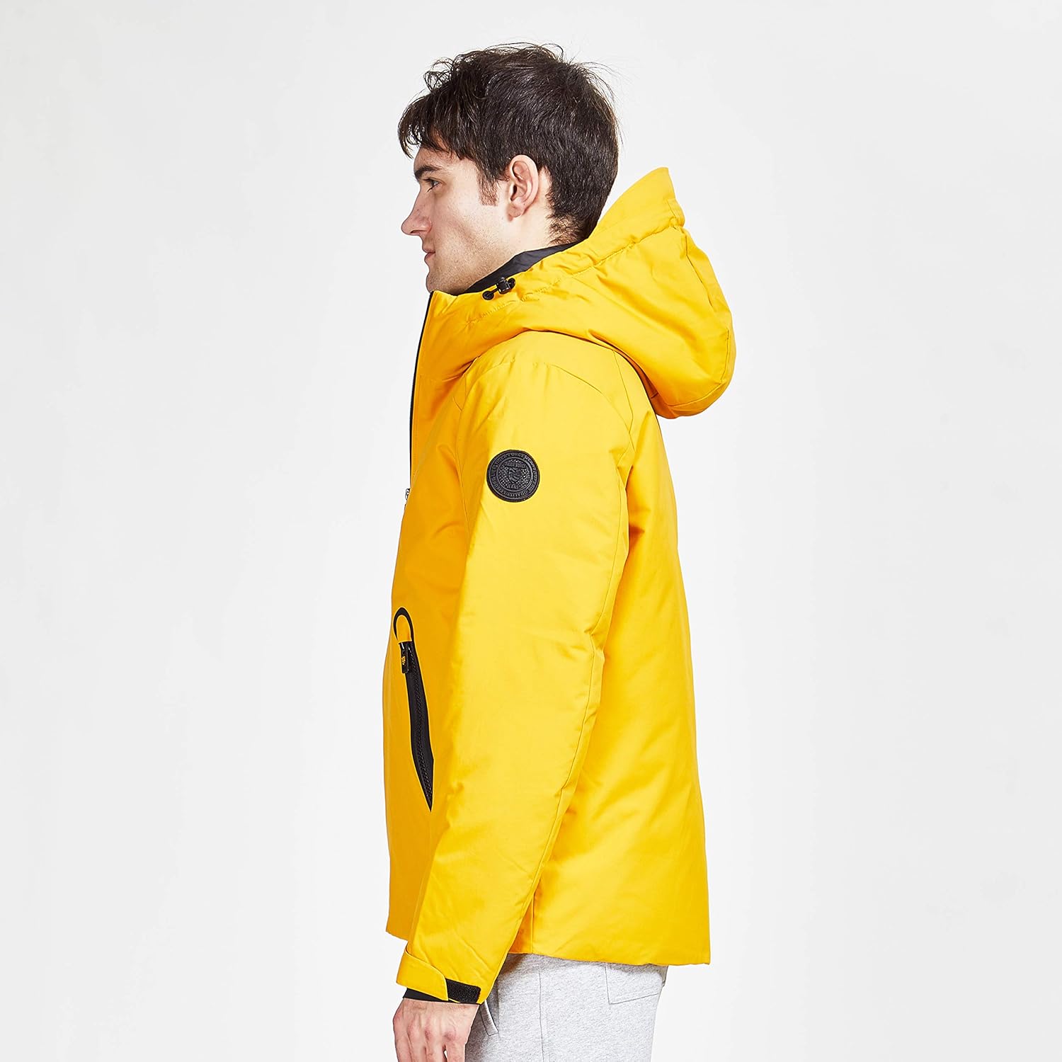 TIGER FORCE Men Winter Jackets Winter Quilted Coat Rain Jacket Waterproof Outdoor Camping Travel at  Men’s Clothing store