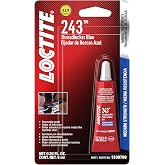Loctite 1330799 243 Blue Oil Resistant Threadlocker Tube - 6 ml