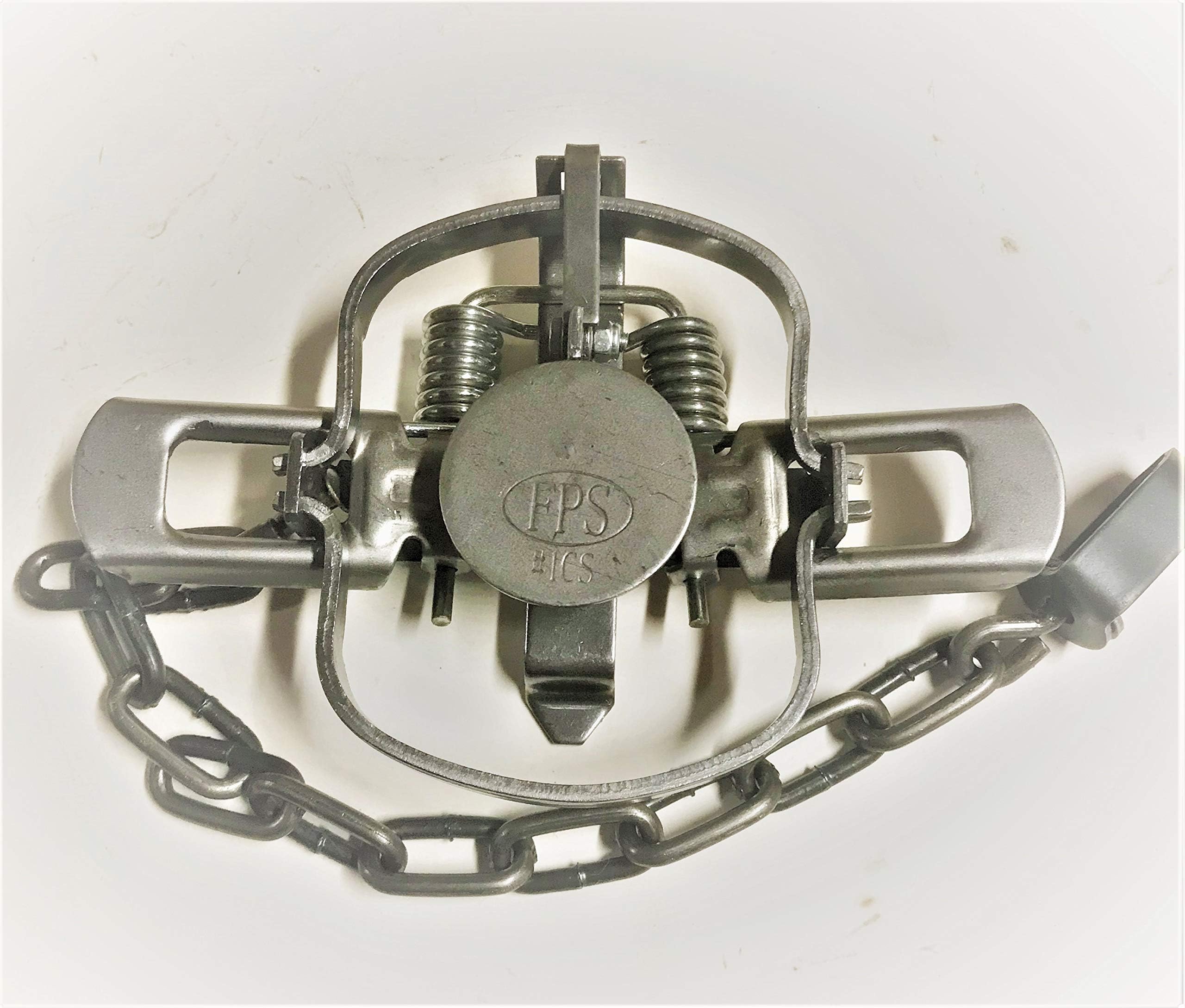 FPS (6 Traps) 1 Coil Spring Traps Raccoon Mink Nutria Muskrat Skunk Opossum Groundhog Trapping