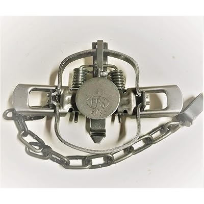 thumbnail image 2 of 2 Duke #1 Coil Spring Traps – For Raccoon, Mink, Nutria, Muskrat – Trapping 0469 2 of 2