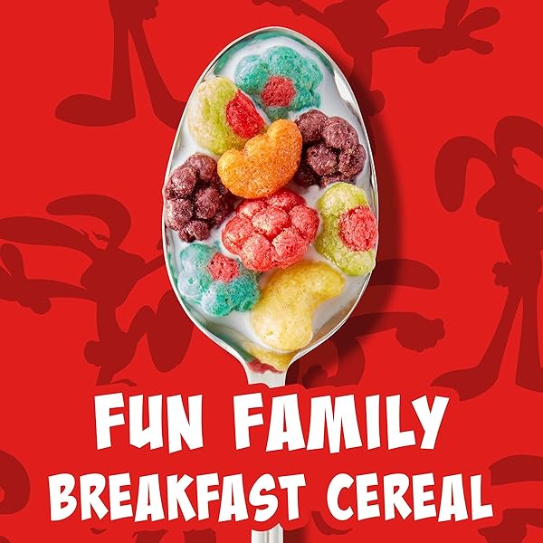 TRIX BREAKFAST CEREAL, 6 FRUITY SHAPES, MADE WITH WHOLE GRAIN, 10.7 OZ