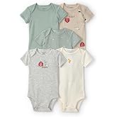 Carter's Baby Boys' 4-pack Short Sleeve Bodysuits