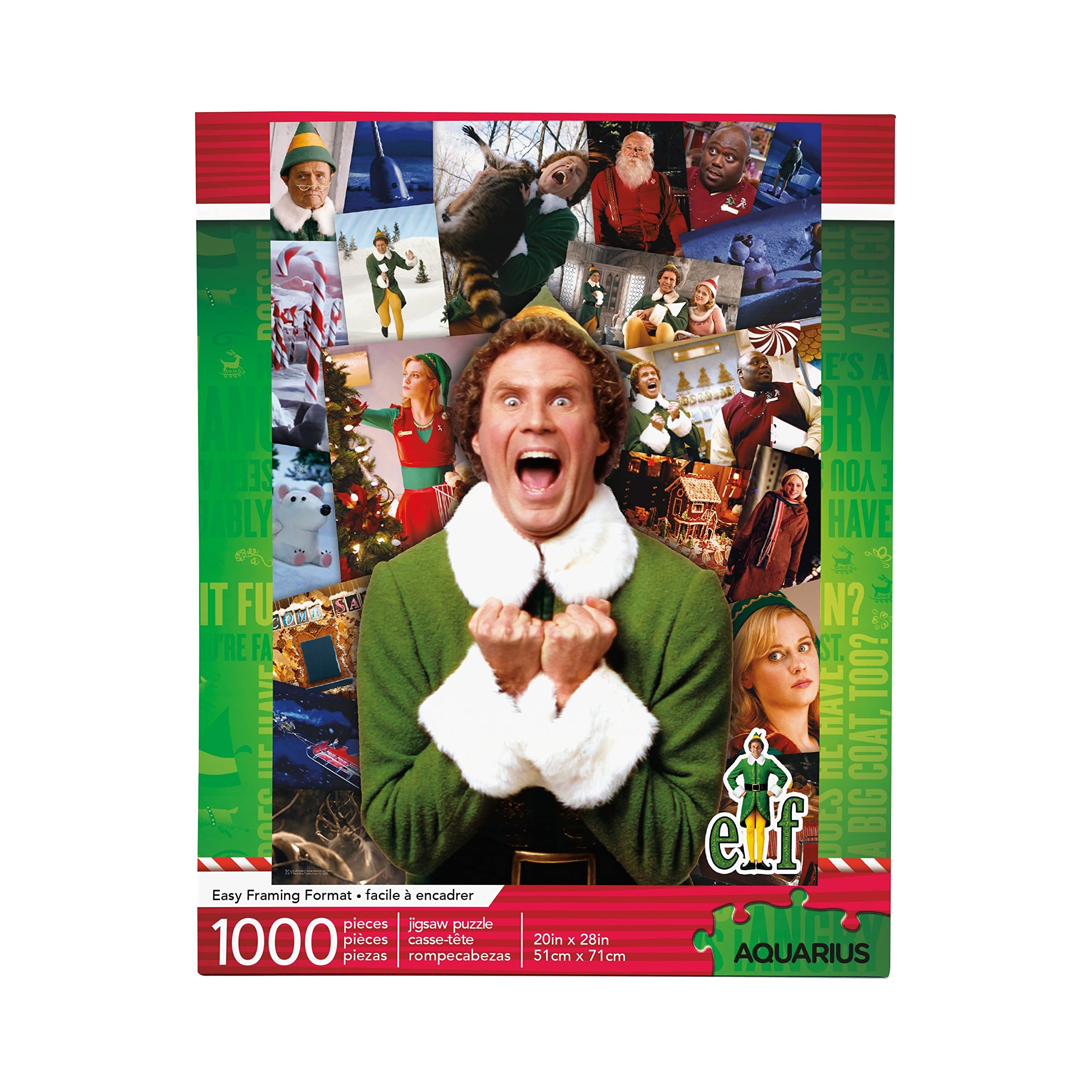 Aquarius Elf Collage 1000 Piece Jigsaw Puzzle