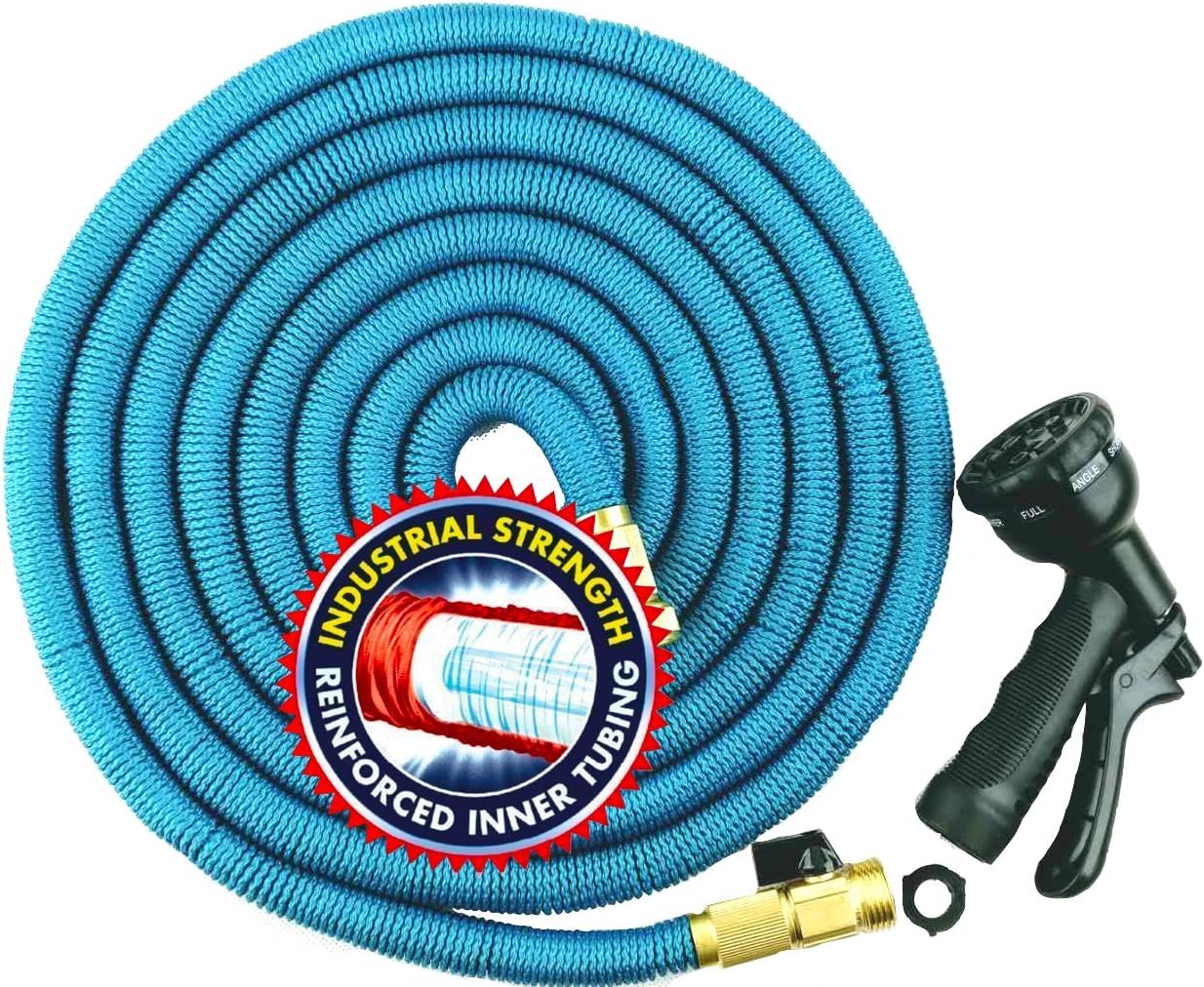 Smart Fashion 150 Ft Expandable Flexible Garden Hose Pipe Expanding