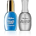 Sally Hansen Diamond Strength Instant Nail Hardener and Sally Hansen Miracle cure Nailcare Kit, Value Pack