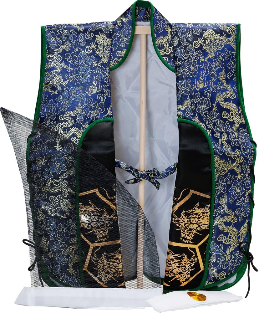 陣羽織 子供用 五月人形 端午の節句 子供の日 男の子 初節句 お祝い 武将 変身なりきりグッズ キッズコスチューム コスプレ 五月人形 おもちゃ Amazon