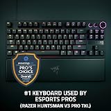 Razer Huntsman V3 Pro Tenkeyless Analog Optical Gaming Keyboard UK Layout Black view 2