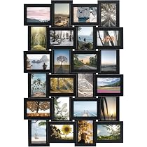 Amazon.com - Asense Collage Picture Frames 4x6, 24 Openings Wall ...