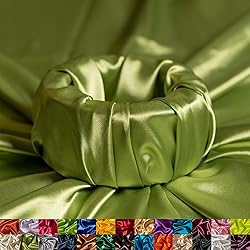 Stretch Charmeuse Satin Fabric by The Yard