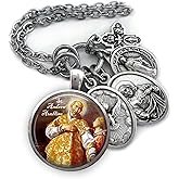 St. Andrew Avellino Keychain, Necklace or Clip, Patron Saint Confirmation Gift