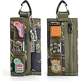 TACTICAL GEEK Storage A2 M EDC Pouch Organizer, Nylon Coin Purse, Multi-Purpose Storage Pocket, Multitools Small Pocket Organizer for Men, Compact Gadget Pouch for Daily Carry Camouflage