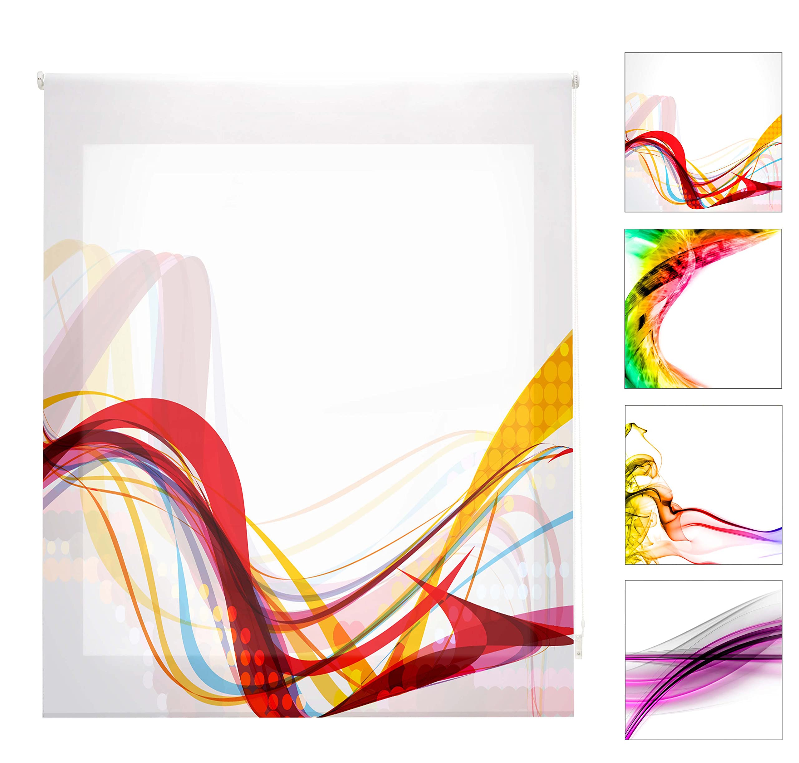 blindecor w-v-28517 – Roller Translucido Digital Print, 130 x 180 cm