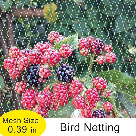 Agfabric EZ-Barrier - Red para pájaros de jardín anudada para ...