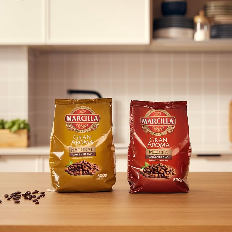 Café marcilla gran aroma em grãos naturais | 500g