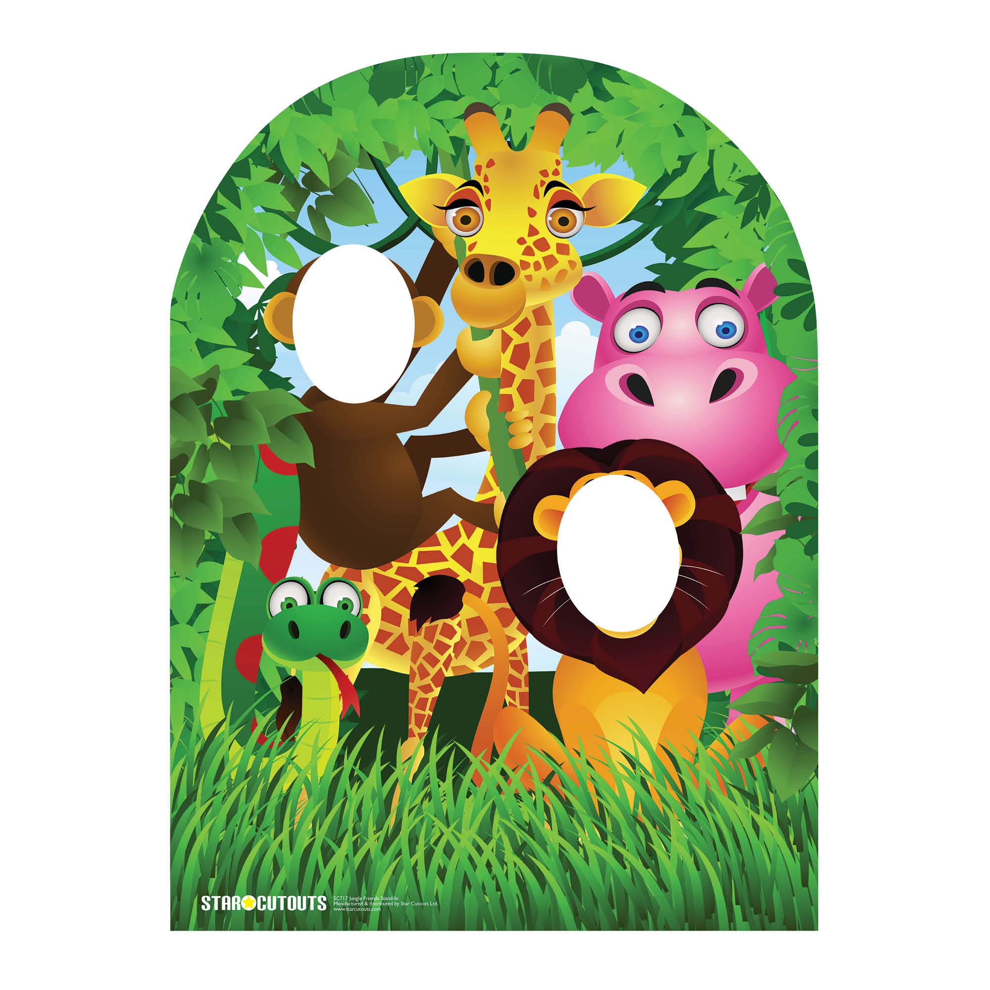 Star Cutouts Ltd Child Sized Jungle Stand-in